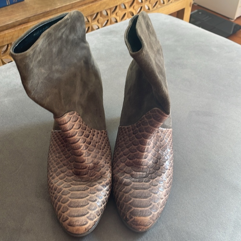 Rebecca Minkoff Suede Booties - Picture 3 of 9